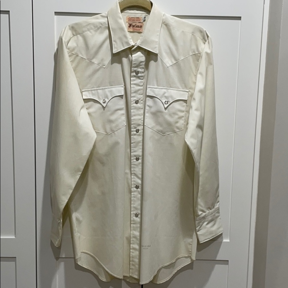 Vintage western shirt Flint Saddlery. Make a offer